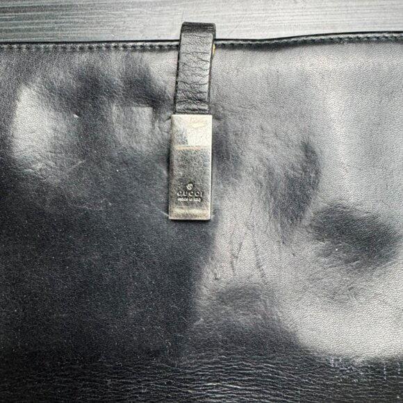 Gucci Black Leather Long Organizer - Picture 2 of 6